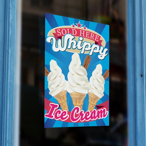 Whippy ice cream sold here - mr,