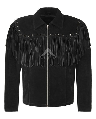 Men western fringe leather - fringe,