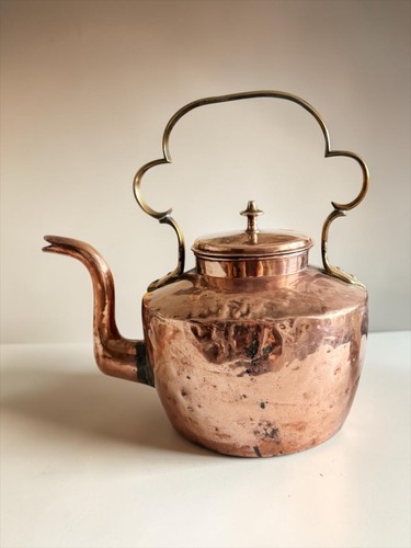 Antique hand hammered copper - hammered,