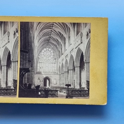 Exeter stereoview c1870 real - c1870,