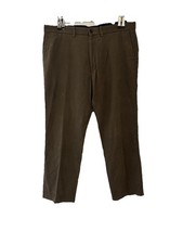 O790 M&S Men’s Brown Moleskin Trouser W42/L31, Very Good Quality Condition