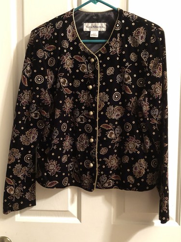 Vtg norton mcnaughton velvet - vtg,