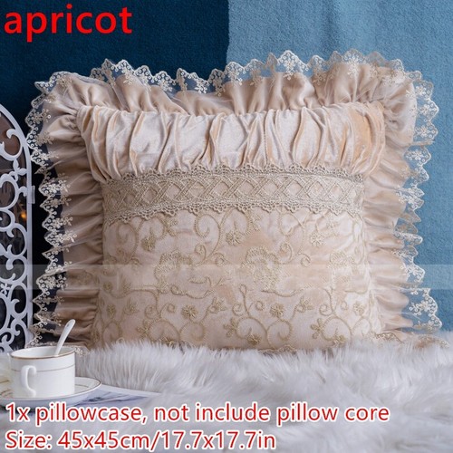 Velvet cushion throw pillow - 1x,