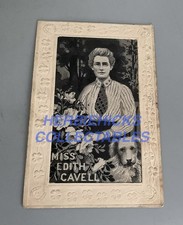 POSTCARD MISS EDITH CAVELL