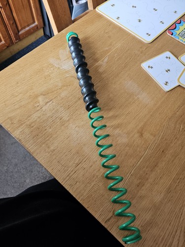 Fox green titanium fork - titanium,