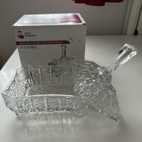 Crystal glassware display and - display,