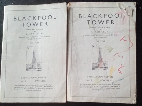 Vintage blackpool tower - vintage,