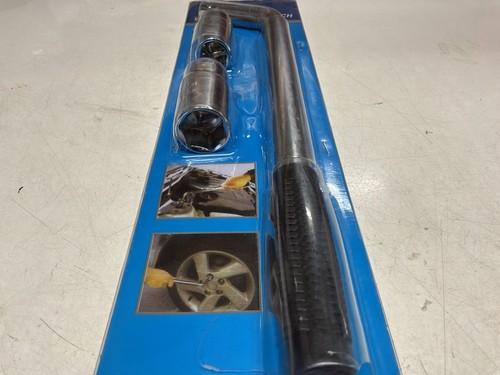Extendable wheel brace wrench - extendable,