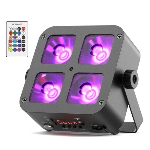 4x25w rgbwa led par stage - rgbwa+uv,