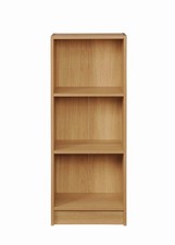 Medium Narrow Oak Bookcase