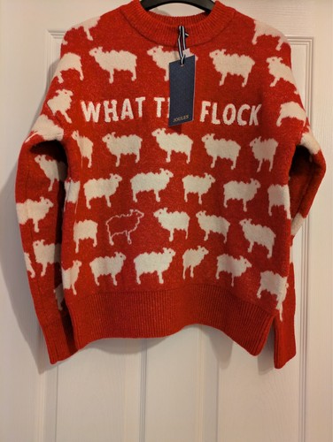 Joules red what the - what, flock