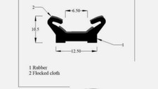 TRIUMPH SMALL FLOCKED  SLIDING