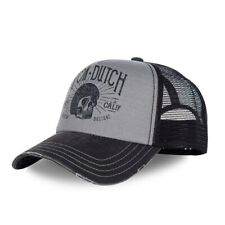 VON DUTCH CREW 1B TRUCKER CAP GREY/BLACK *100% AUTHENTIC* *CHRISTMAS GIFT*