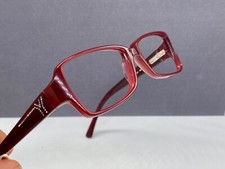 Yves Saint Laurent Eyeglasses Frames woman Red Rhinestone Angular 6228 Np
