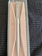 Vintage Parker 45 Flighter Arrow Set Fountain Ballpoint Pen Box Spares Guarantee