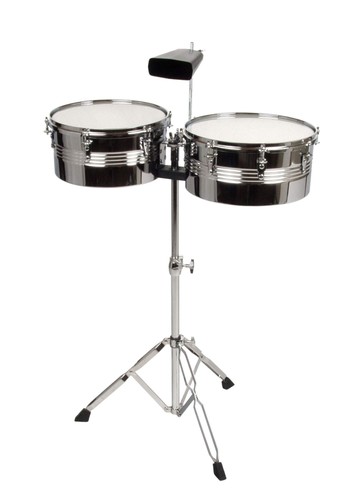 Timbales set including cowbell - timbales,