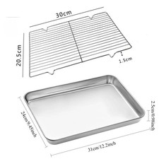 Stainless Steel Baking Tray