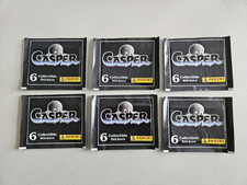 6x SEALED Casper 1995 Movie Panini Sticker Packs Packets The Friendly Ghost