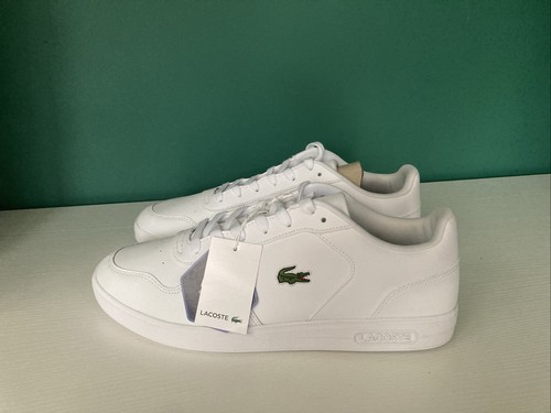Men lacoste white trainers - men’s,