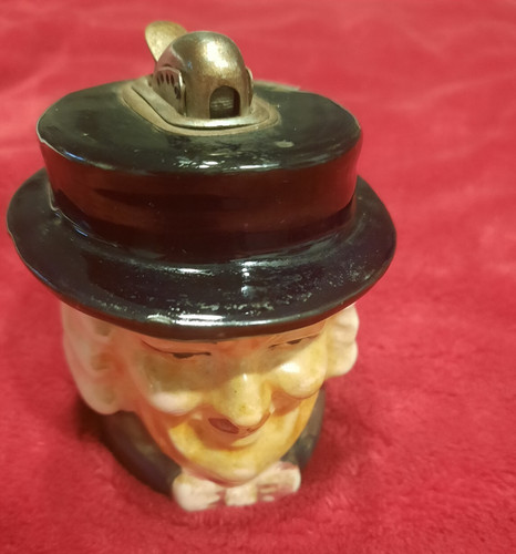 Vintage table lighter toby jug - toby,