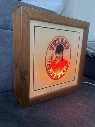Vintage tetley bitter light - vintage, up