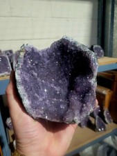Natural Amethyst Druze Geode