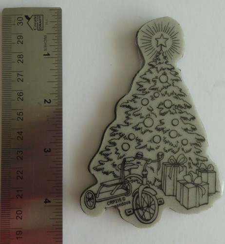 Stampendous grey rubber - , stamps