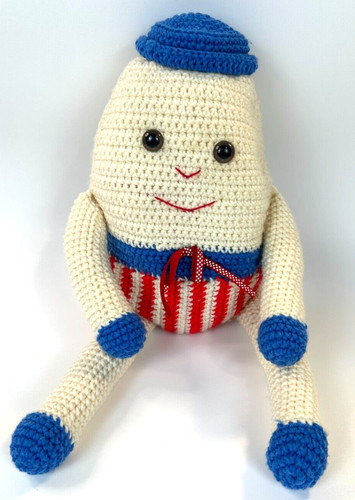 Handmade crochet humpty dumpty - handmade,
