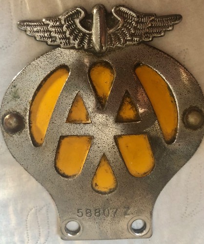 Vintage badge - aa,