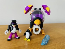 Fisher-Price Imaginext DC Super Friends Penguin Helicopter, Penguin &  Figure