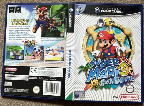 Mario sunshine pal nintendo - mario,