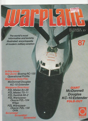 Warplane magazine issue - magazine,