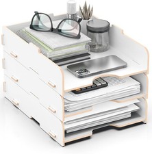 Letter file tray - letter/file, wooden