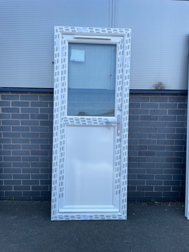 New white upvc - white, door