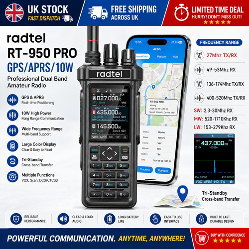 Radtel 950 pro - radtel, rt-950