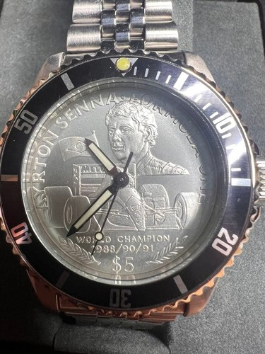 Rido ayrton senna coin - ayrton, f1