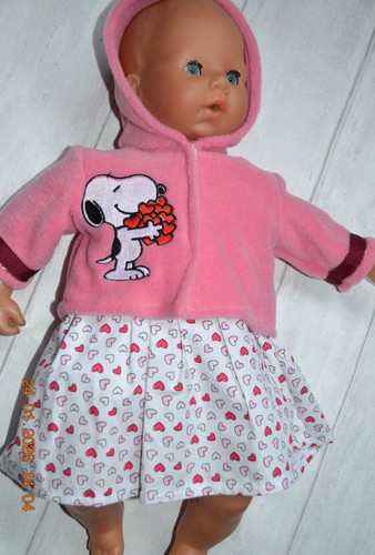 Dolls dress fleece - dolls,
