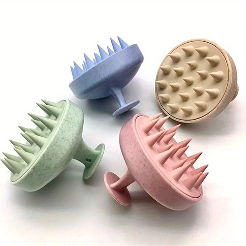 Soft silicone scalp - soft, massage