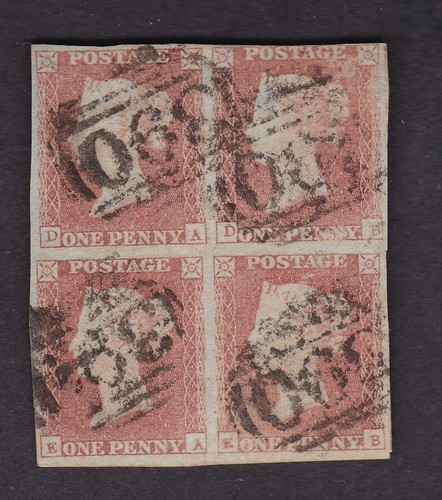 Penny red imperf - 1d,