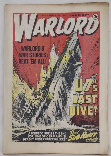Warlord comic 129 march - comic,