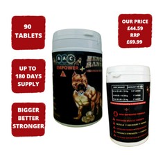  Tubs x 2 DOG MUSCLE GAIN