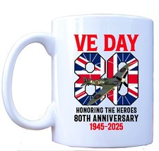 VE Day Spitfire Mug WWII