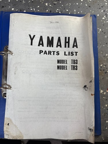 Yamaha parts list td3 tr3 - yamaha,