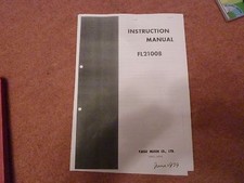 Yaesu FL2100B High Power HF Amplifier Instruction Book and Circuit  - HAM RADIO 