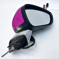 Citroen DS3 wing mirror RIGHT 2009 - 2015 UK Driver door O/S POWERFOLD Pink