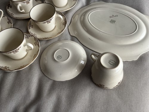 Bone china tea service - tea,