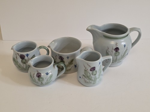 Buchan pottery thistle design - buchan,