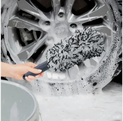 Microfibre wheel cleaning - microfibre,