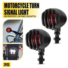 Pair Universal Motorcycle Red