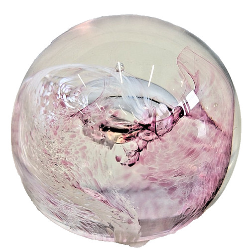 Sculptured paperweight stamped - paperweight,